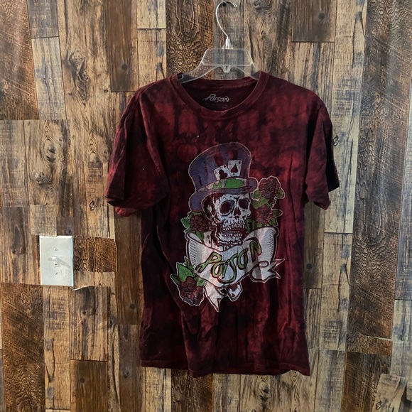 VINTAGE STYLE POISON SKULL T SHIRT Medium - Picture 2 of 7
